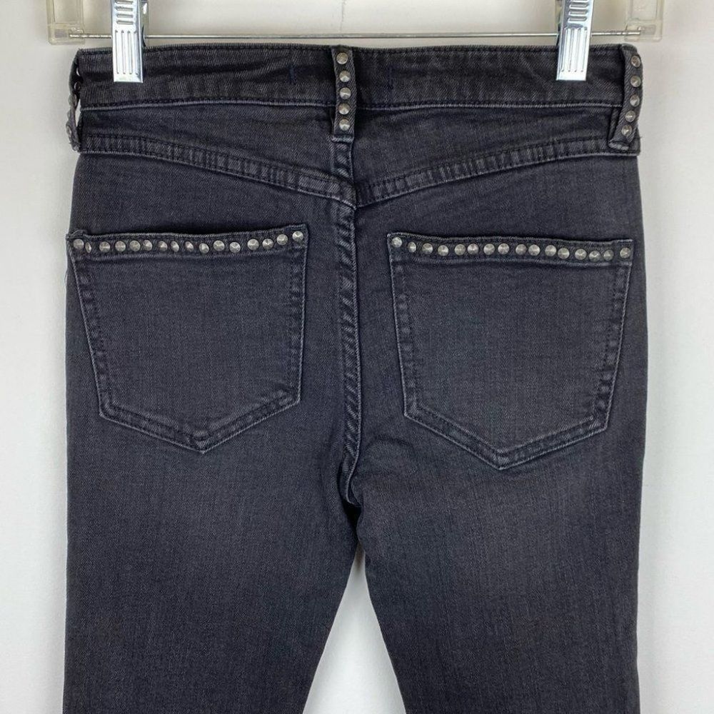 NEW Free People Stud High Rise Rocker Skinny Jeans - Picture 6 of 8